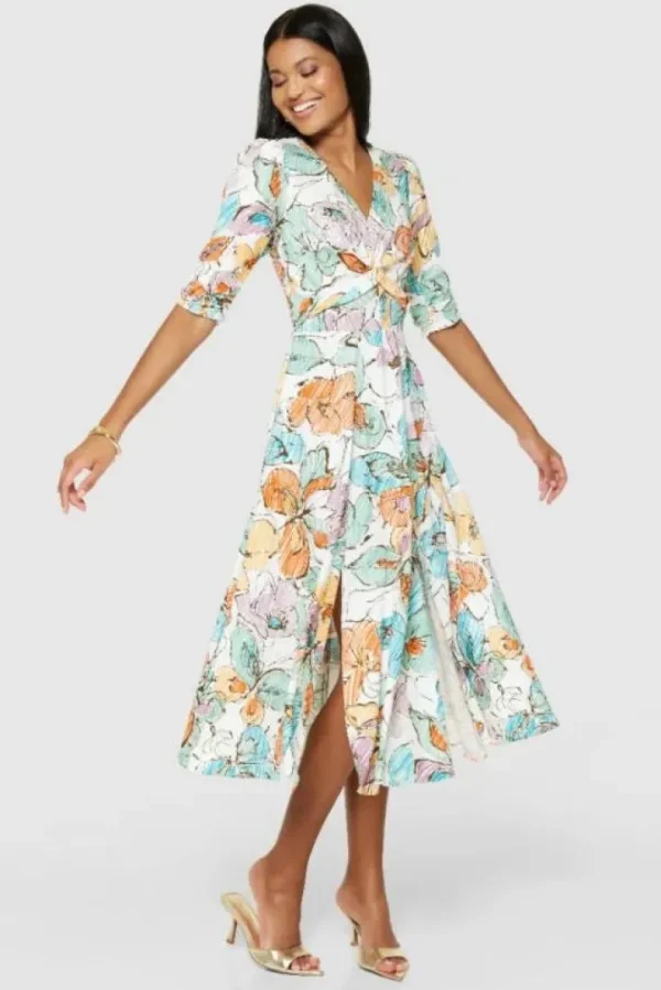 Closet Occasionwear | Dresses<Orla Floral Midi Dress