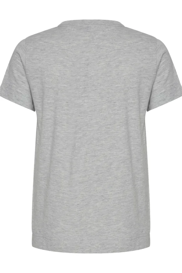 Ichi T-Shirts<Out Of Mind Slogan Tee (Light Grey)