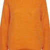 Ichi Jumpers & Cardigans<Ova Jumper (Oranage Pepper)