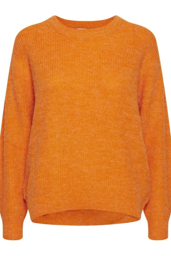 Ichi Jumpers & Cardigans<Ova Jumper (Oranage Pepper)