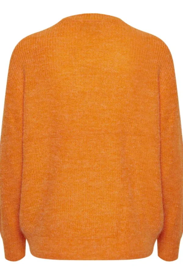 Ichi Jumpers & Cardigans<Ova Jumper (Oranage Pepper)