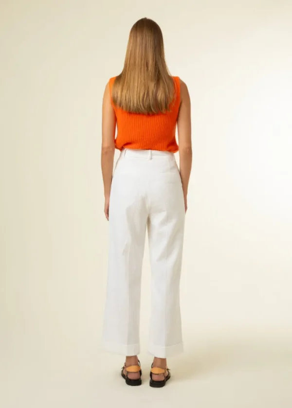 Frnch Pants<Palmer Trouser (White)