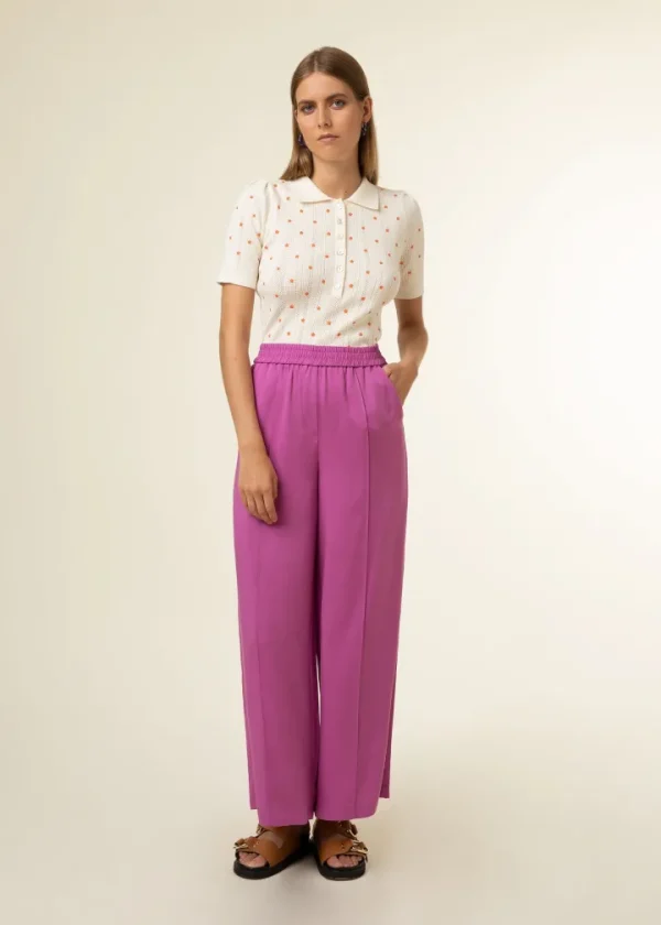 Frnch Pants<Palmina Trousers (Purple)
