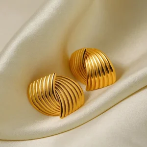 Folie A Trois Jewellery<Parisienne Earrings (Gold)