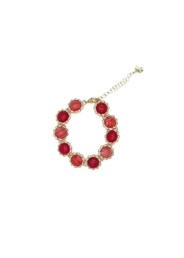 Frnch Jewellery<PATTI BRACELET (FUCHSIA)