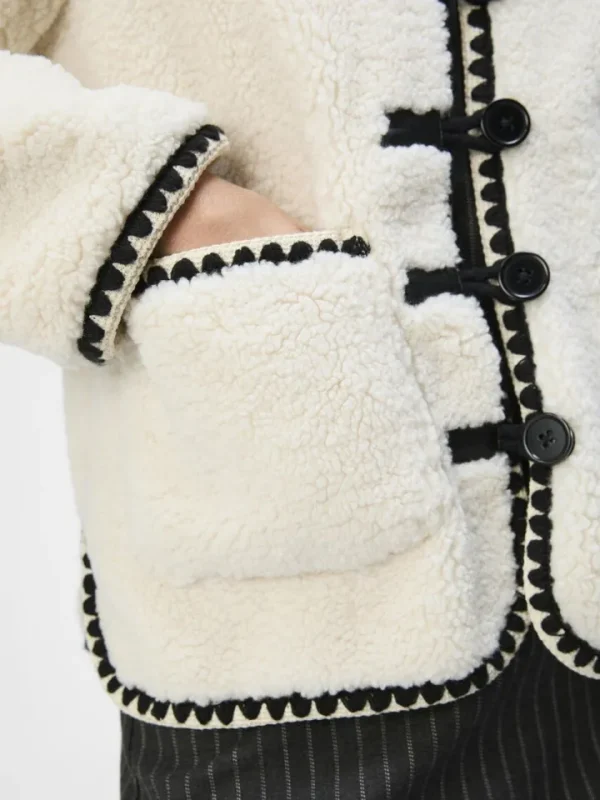 Object Jackets<Pauline Teddy Jacket (White Sand)