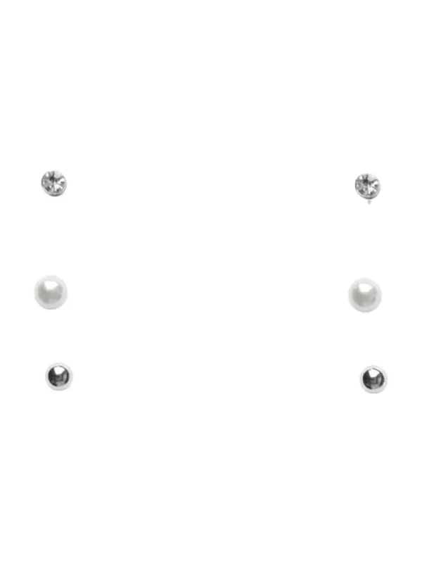 Pieces Jewellery<Pcjessi Earrings - Silver