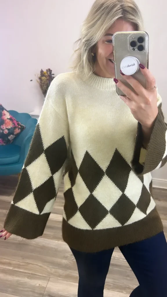 Object Jumpers & Cardigans<PERLA JUMPER (SANDSHELL/AZTEC)