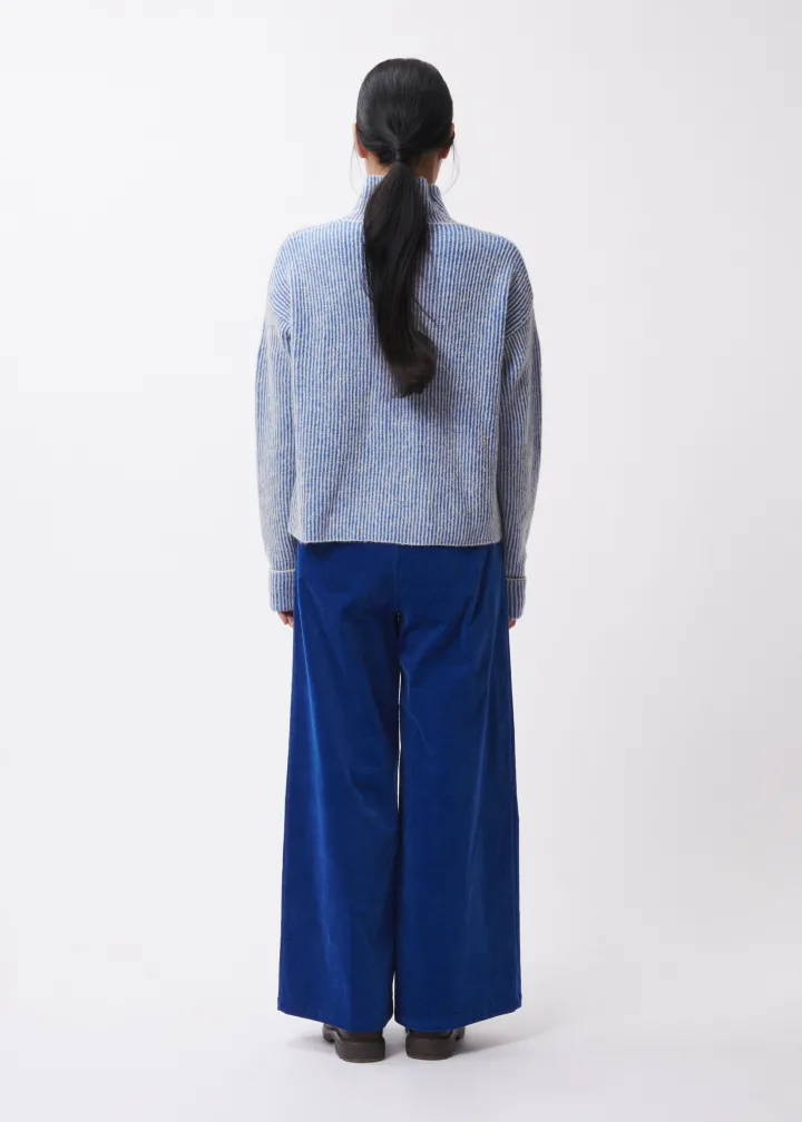 preslava_knit_jumper_elec_3.webp Frnch Jumpers & Cardigans<PRESLAVA KNIT JUMPER (ELECTRIC BLUE)