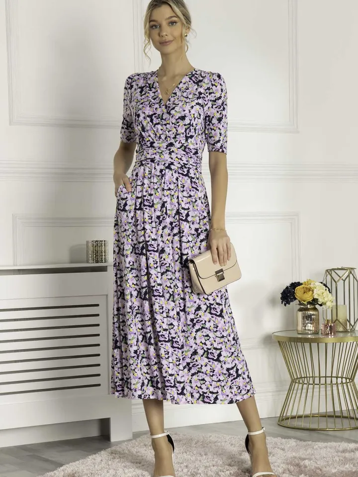 quinna_wrap_front_maxi_dr_0.webp Jolie Moi Occasionwear<QUINNA WRAP FRONT MAXI DRESS (NAVY FLORAL)