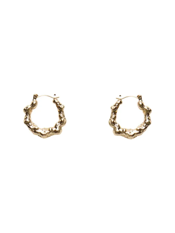 Pieces Jewellery<Raba Hoop Earring (Gold)
