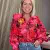 Starla Shirts & Blouses<Rachel Shirt (Pink Floral)