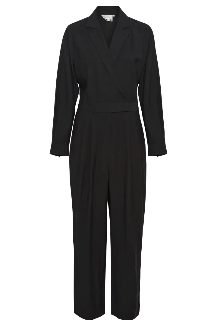 ramla_jumpsuit_black_2.webp Ichi Jumpsuits<RAMLA JUMPSUIT (BLACK)