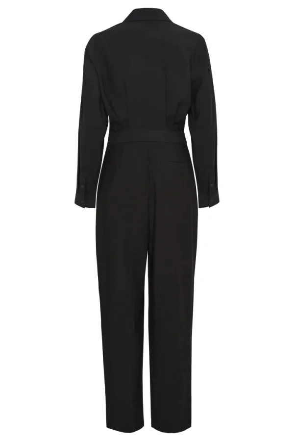 Ichi Jumpsuits<RAMLA JUMPSUIT (BLACK)