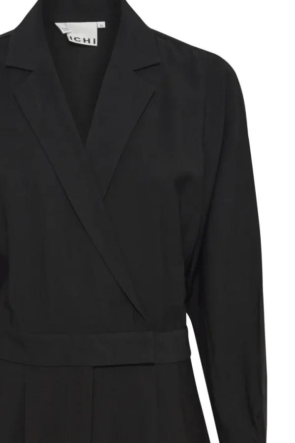 Ichi Jumpsuits<RAMLA JUMPSUIT (BLACK)