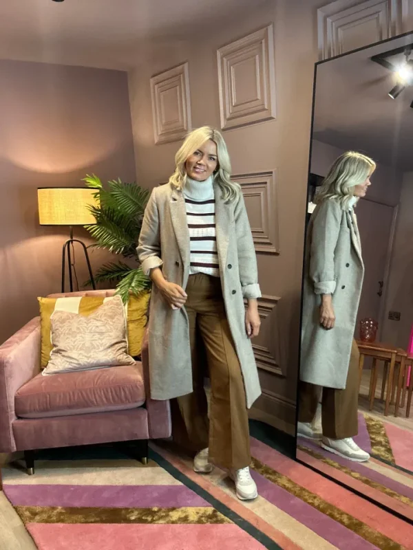 Frnch Pants<Rani Wide Leg Trousers (Brown)