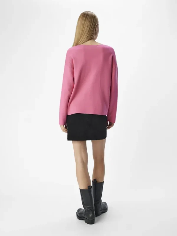 Object Jumpers & Cardigans<Rayna V-Neck Jumper (Hot Pink)