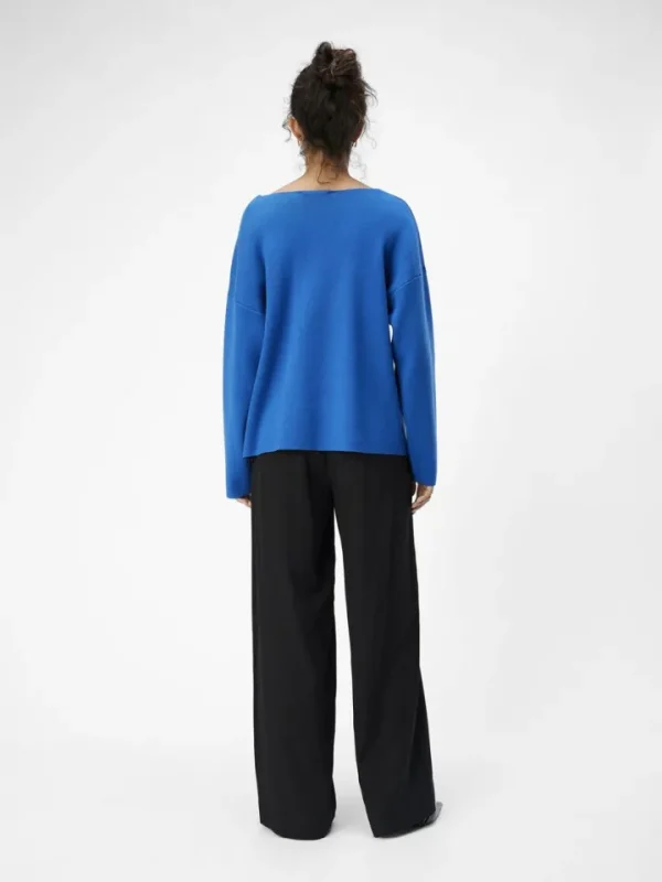 Object Jumpers & Cardigans<Rayna V-Neck Jumper (Lapis )