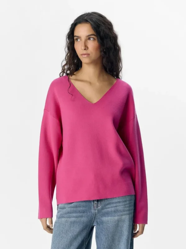 Object Jumpers & Cardigans<Rayna V-Neck Jumper ( Sorbet)
