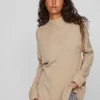 Vila Jumpers & Cardigans<REGGIE OVERSIZED JUMPER (DOESKIN)
