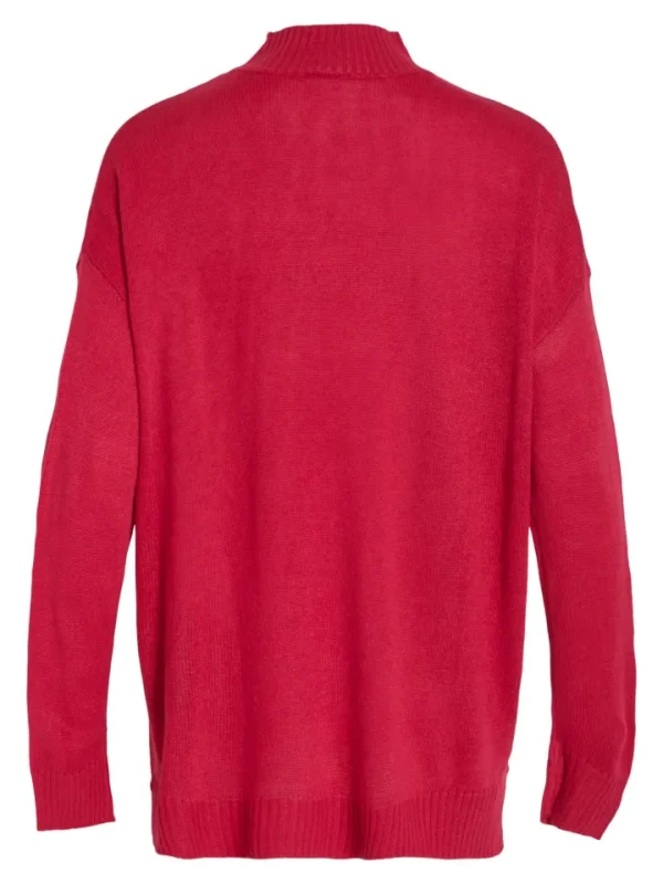 Vila Jumpers & Cardigans<REGGIE OVERSIZED JUMPER (LOVE POTION)