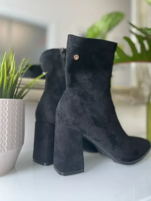 Rant & Rave Boots<Rena Suede Sock Boot (Black)