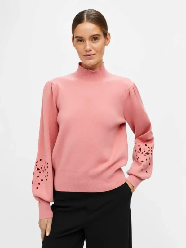 Object Jumpers & Cardigans<Reyna Knit Jumper (Brandied Apricot)