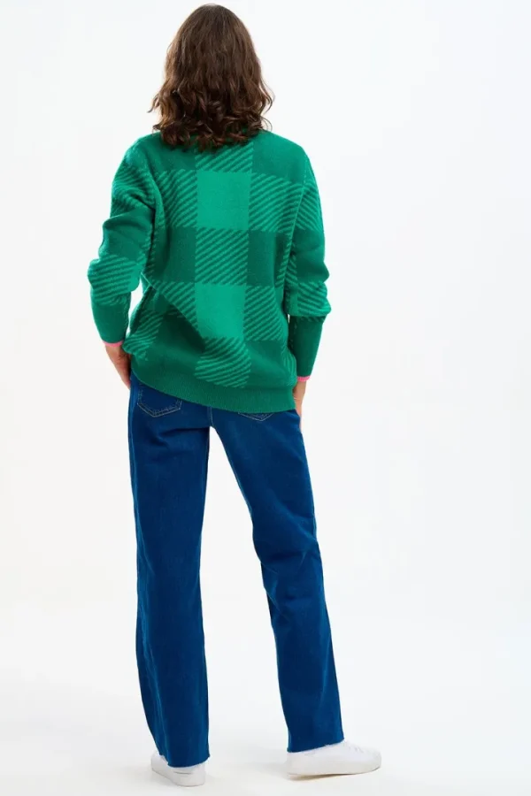 Sugarhill Jumpers & Cardigans<RHEA CARDGIAN (GREEN)