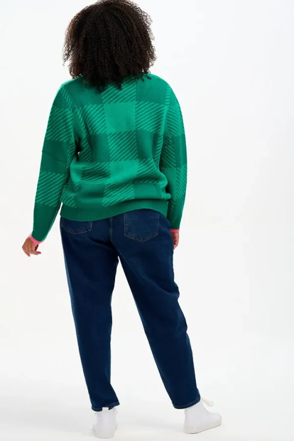 Sugarhill Jumpers & Cardigans<RHEA CARDGIAN (GREEN)