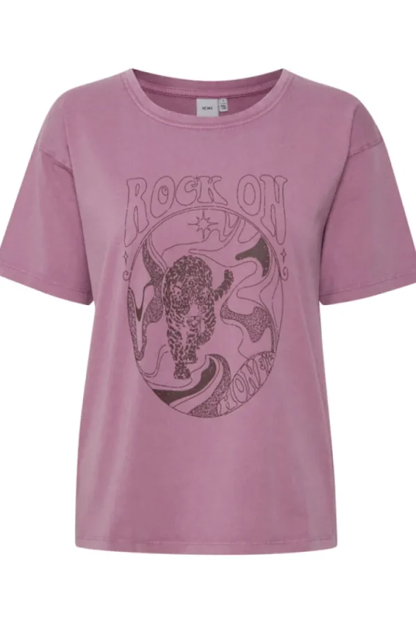 Ichi T-Shirts<Riah T-Shirt (Smokey Grape)