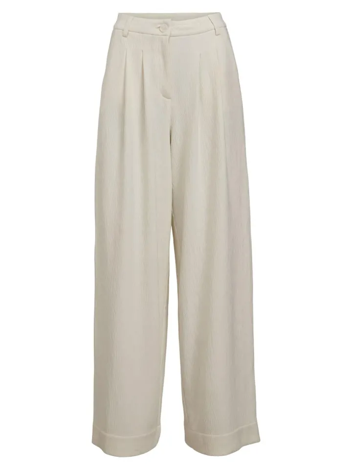 rilla_midrise_loose_trous_1.webp Object Pants<Rilla Mid-Rise Loose Trousers (Cloud Dancer)