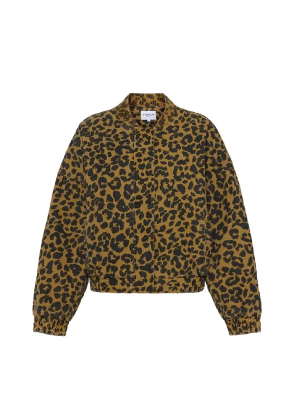Frnch Bombers | Jackets<Rita Bomber Jacket (Leopard)