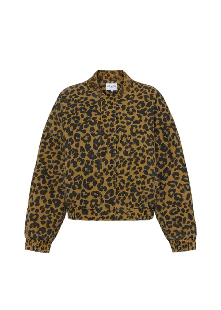 rita_bomber_jacket_leopar_2.webp Frnch Bombers | Jackets<Rita Bomber Jacket (Leopard)
