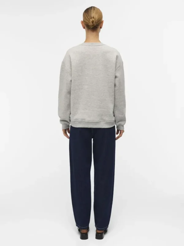 Object Jumpers & Cardigans<Rora Sweatshirt (Mela/Black Embroidered)