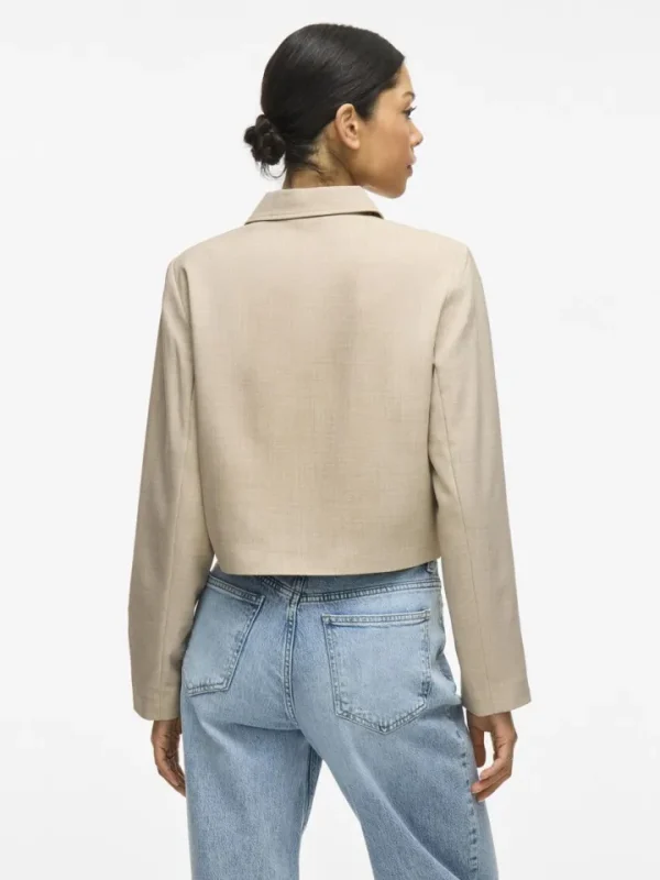 Vila Co-Ords | Jackets<Rossa Blazer Jacket (Super Light/Natural Melange)