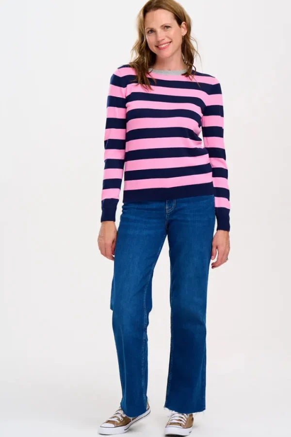Sugarhill Jumpers & Cardigans<Rowena Jumper (/Pink Silver Collar)