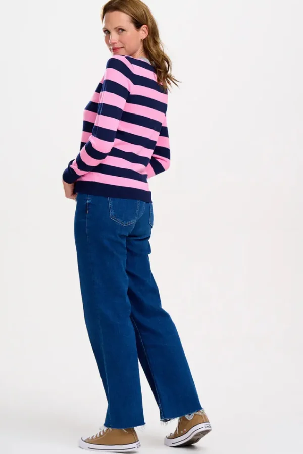 Sugarhill Jumpers & Cardigans<Rowena Jumper (/Pink Silver Collar)