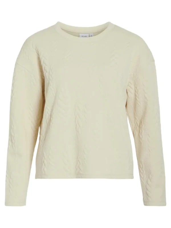 Vila Jumpers & Cardigans<Ruby O-Neck Top (Birch)