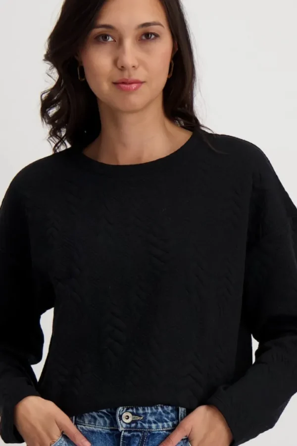 Vila Jumpers & Cardigans<Ruby O-Neck Top (Black Beauty)