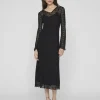 Vila Dresses<Sabrina Midi Dress (Black)