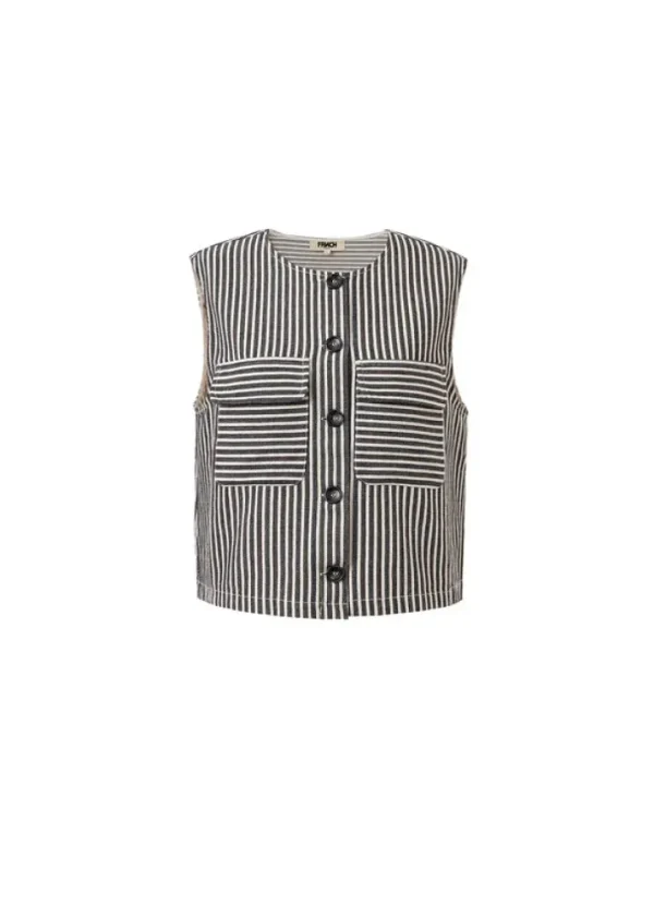 Frnch Camis & Vests | Co-Ords<Sadet Sleeveless Top (Chocolate)