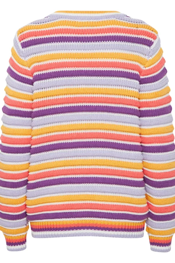 Ichi Jumpers & Cardigans<SALLIE JUMPER (MULTICOLOUR)
