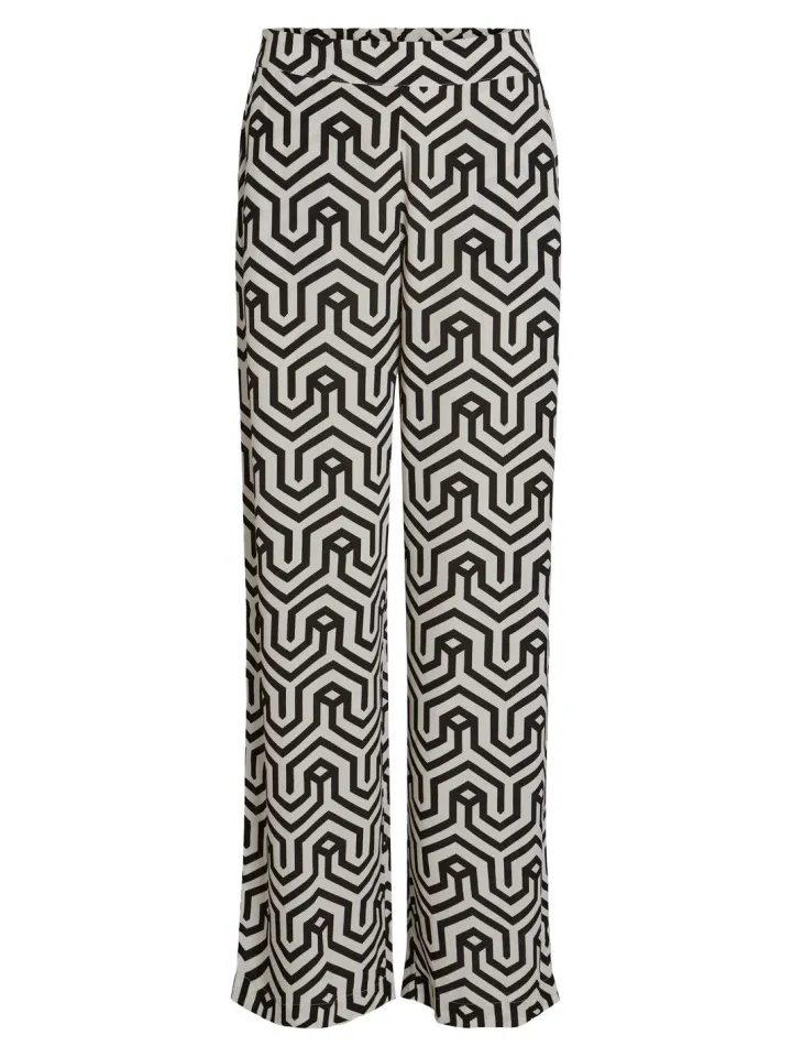 sandra_highwaisted_pants__4.webp Vila Pants<SANDRA HIGHWAISTED PANTS (BLACK/SANA)