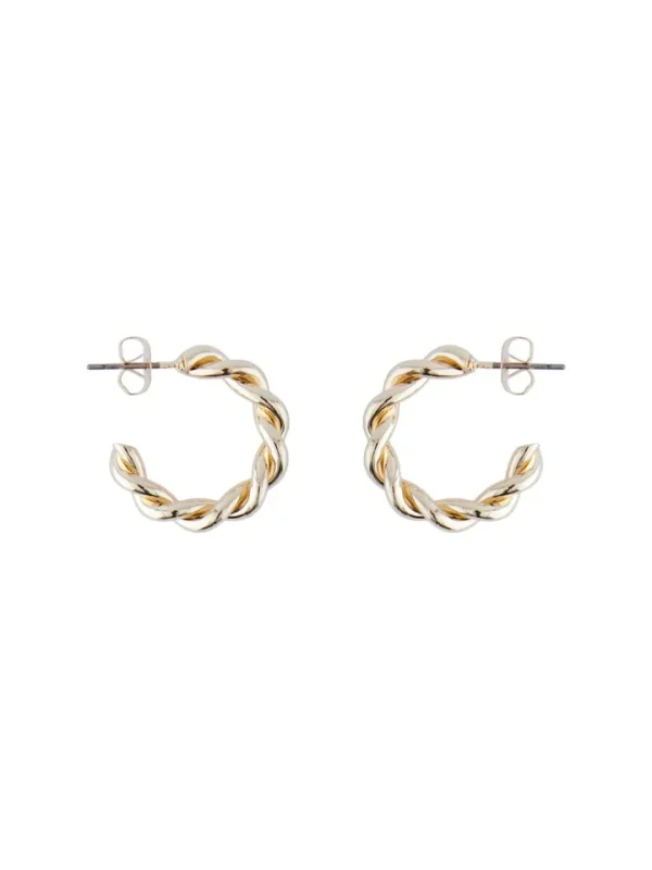 Pieces Jewellery<Sandra Hoop Earring (Gold)