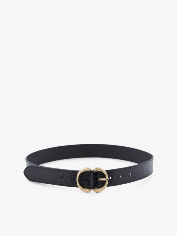 Pieces Belts<Sanni Jean Belt (Black)