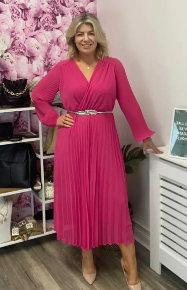 Wsl 3 Occasionwear<Saoirse Midi Dress (Pink)