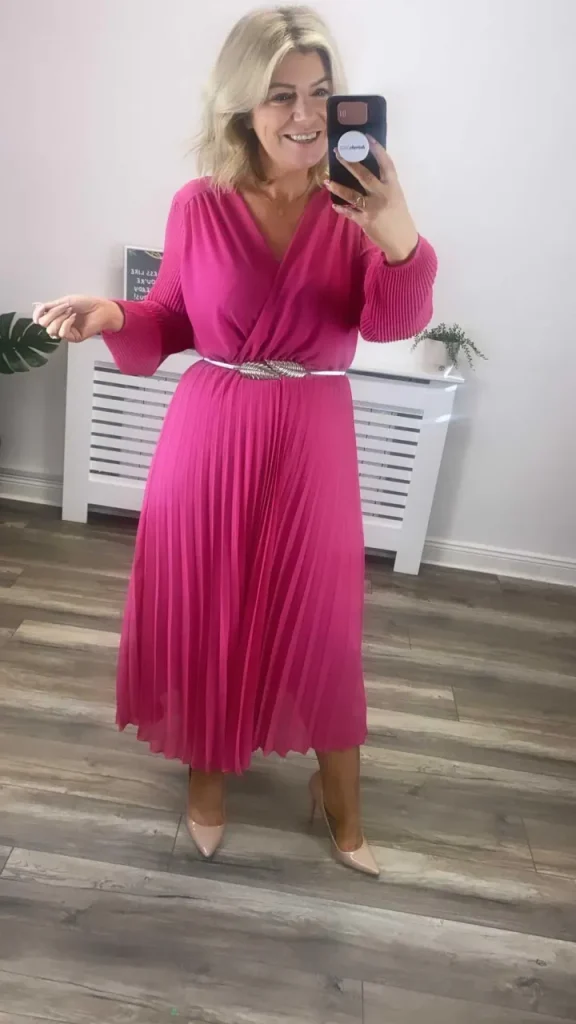 Wsl 3 Occasionwear<Saoirse Midi Dress (Pink)
