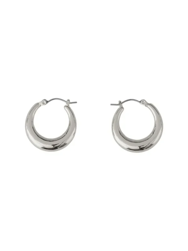 Pieces Jewellery<Sassy Hoop Earrings (Silver)