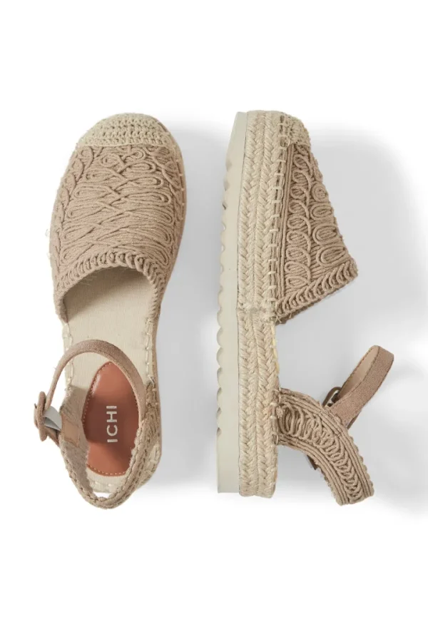 Ichi Sandals<Savan Platform Sandals (Doeskin)