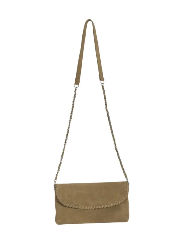 Vila Bags & Purses<Seren Suede Leather Crossbody Bag (Gothic )